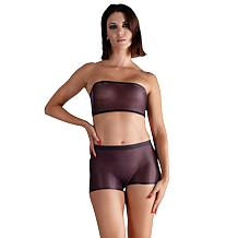 LECHERY® Lustrous Sheer Boyshort Tights