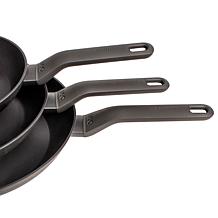 Leo 3pc Nonstick Frying Pan Set with Stay-Cool Handles