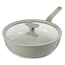 Leo Balance 11" Wok Pan 4.4qt with Glass Lid