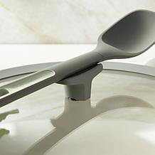 Leo Balance 12.75" Wok Pan with Glass Lid, 6.2qt