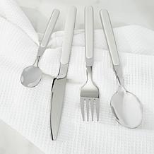 Leo Balance 24pc Stainless Steel Flatware Set