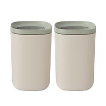 Leo Balance 2pc Large Covered Food Container Set 1.4qt