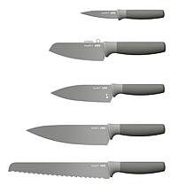Leo Balance 6-Piece Knife Block Set with Recycled PP