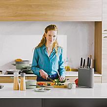 Leo Balance 6-Piece Knife Block Set with Recycled PP