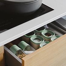 Leo Balance 8pc Stackable Food Container Set