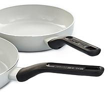 Leo Glints 2-piece Fry Pan Set with Non-Toxic Coating