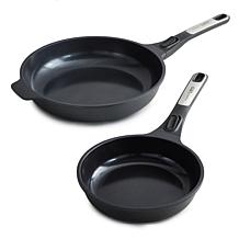 Leo Phantom 2pc Nonstick Ceramic Fry Pan Set