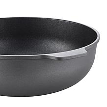 Leo Stone+ Cast Aluminum 12" Wok Pan with CeraGreen Coating