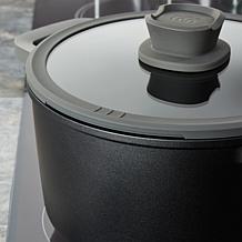 Leo Stone+ Cast Aluminum Stockpot with CeraGreen Coating