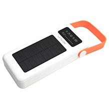 Letscom 30kmAh Solar Power Bank 2-pack with Integrated Cables & Handle