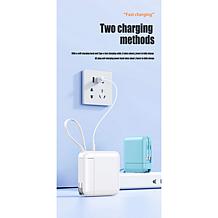 Letscom Portable 22.5W Power Bank w/LCD Display, AC Plug, & Tassel