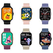 LetsFit E41 Silver Bluetooth Smart Watch with Extra Band