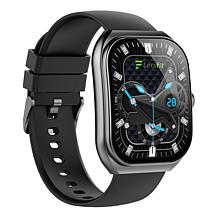 Letsfit E46 Black Bezel Smartwatch with Extra Band