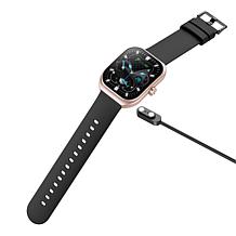 Letsfit E46 Rose Bezel Smart Watch with Extra Band