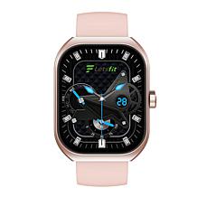 Letsfit E46 Rose Bezel Smart Watch with Extra Band