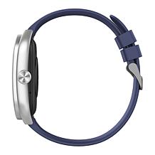 Letsfit E46 Silver Bezel Smart Watch with Extra Band