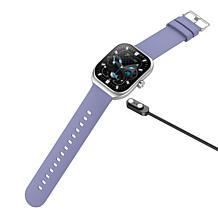 LetsFit E46 Smart Watch with Band and Charger Set of 2 - Silver