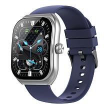 LetsFit E46 Smart Watch with Band and Charger Set of 2 - Silver