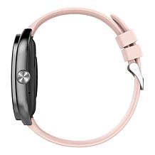 LetsFit E46 Smart Watch with Band and Charger Set of 2 - Black