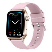 Letsfit E52 Rose Goldtone Bezel Smart Watch