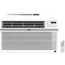 LG 12000 BTU 115V Window-Mounted Air Conditioner with Remote Control