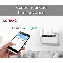 LG 14 000 BTU DUAL Inverter Wi-Fi Enabled Window Air Conditioner 