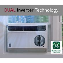 LG 23 500 BTU 230V Dual Inverter Smart Window Air Conditioner