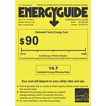 LG 230V Dual Inverter Window Air Conditioner with Wi-Fi Control