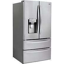 LG 28-cu. ft. 4-Door French Door Refrigerator in Stainless Steel