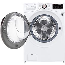 LG 4.5-Cu. Ft. Front Load Washer with Steam Technology - White
