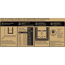 LG 6,000 BTU 115V Window Air Conditioner with Remote Control
