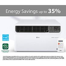 LG 8,000 BTU DUAL Inverter Smart Window Air Conditioner