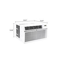 LG Energy Star 8,000 BTU 115V Window-Mounted Air Conditioner w/ Wi-Fi