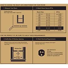 LG Window-Mounted Air Conditioner with Heat Function