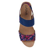 LifeStride Maldives Cork Wedge Sandal