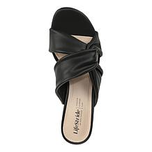 LifeStride Open Toe Dress Sandals - Nori