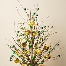 Lighted St.Patrick's Gold Coin Table Tree