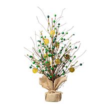 Lighted St.Patrick's Gold Coin Table Tree