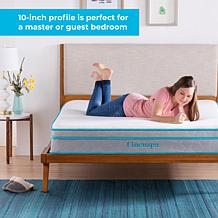 Linenspa Essentials 10" Gel Memory Foam Hybrid Mattress - Twin XL