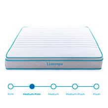 Linenspa Essentials 8" Gel Memory Foam Hybrid Mattress - Full