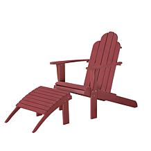 Linon Trent Outdoor Adirondack Arm Rest Chair