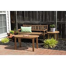 Linon Trent Outdoor Adirondack Coffee Table