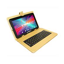LINSAY 10.1" 64GB Android 15 Tablet with Keyboard Case