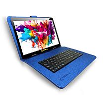 LINSAY 10.1" IPS 256GB Octa-Core Tablet w/Keyboard, Briefcase & Stylus