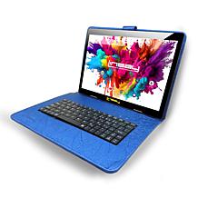 LINSAY 10.1" IPS 256GB Octa-Core Tablet w/Keyboard, Briefcase & Stylus