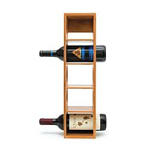 Lipper 5-Bottle Bamboo Stacking Wine Rack