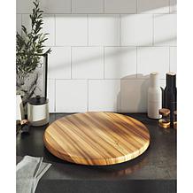 Lipper Acacia Lazy Susan, Large