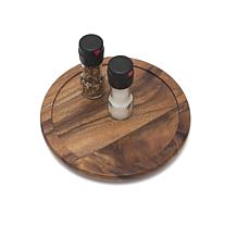 Lipper Acacia Turntable, Small
