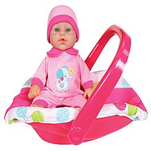 Lissi: 12" Twin Baby Dolls with Twin Jogger Stroller