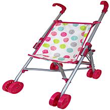 Lissi: 12" Twin Baby Dolls with Twin Jogger Stroller